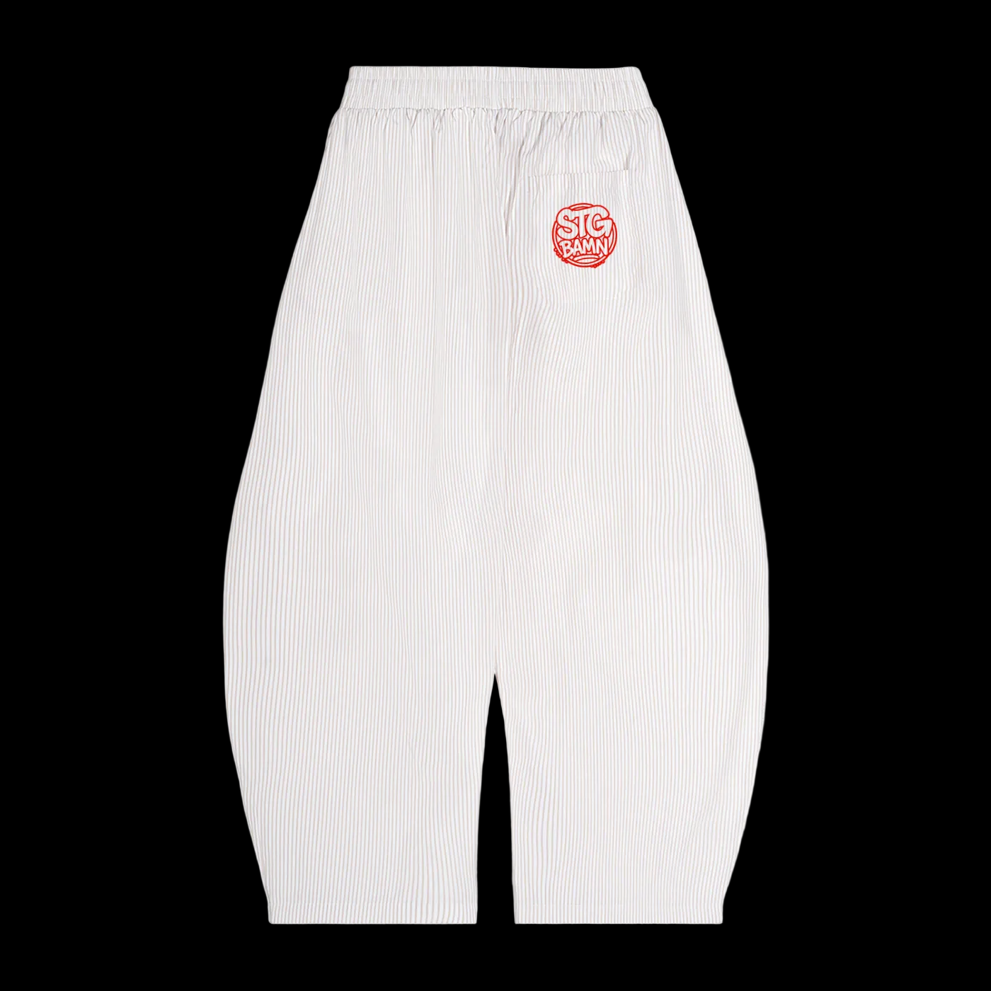Disciple Vertical Stripe Barrel Pants