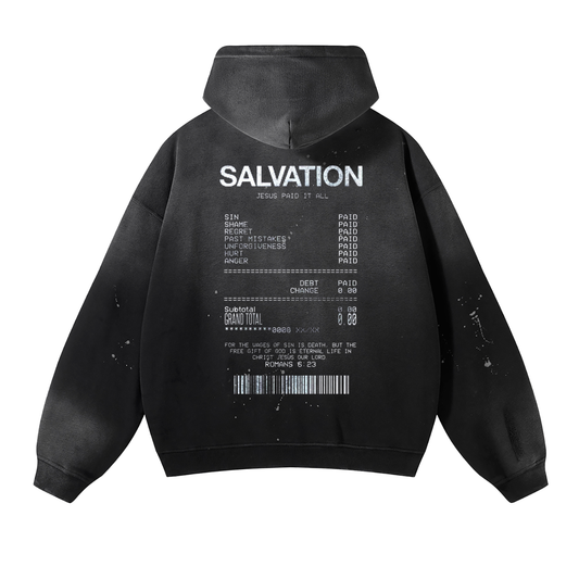 CHRIST SALVATION Fleece Hoodie