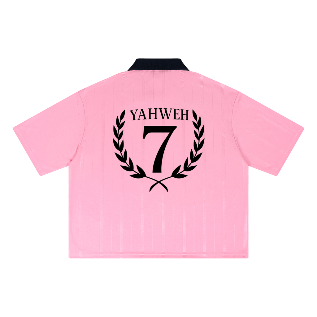 Chi Rho Striped Boxy Soccer Jersey