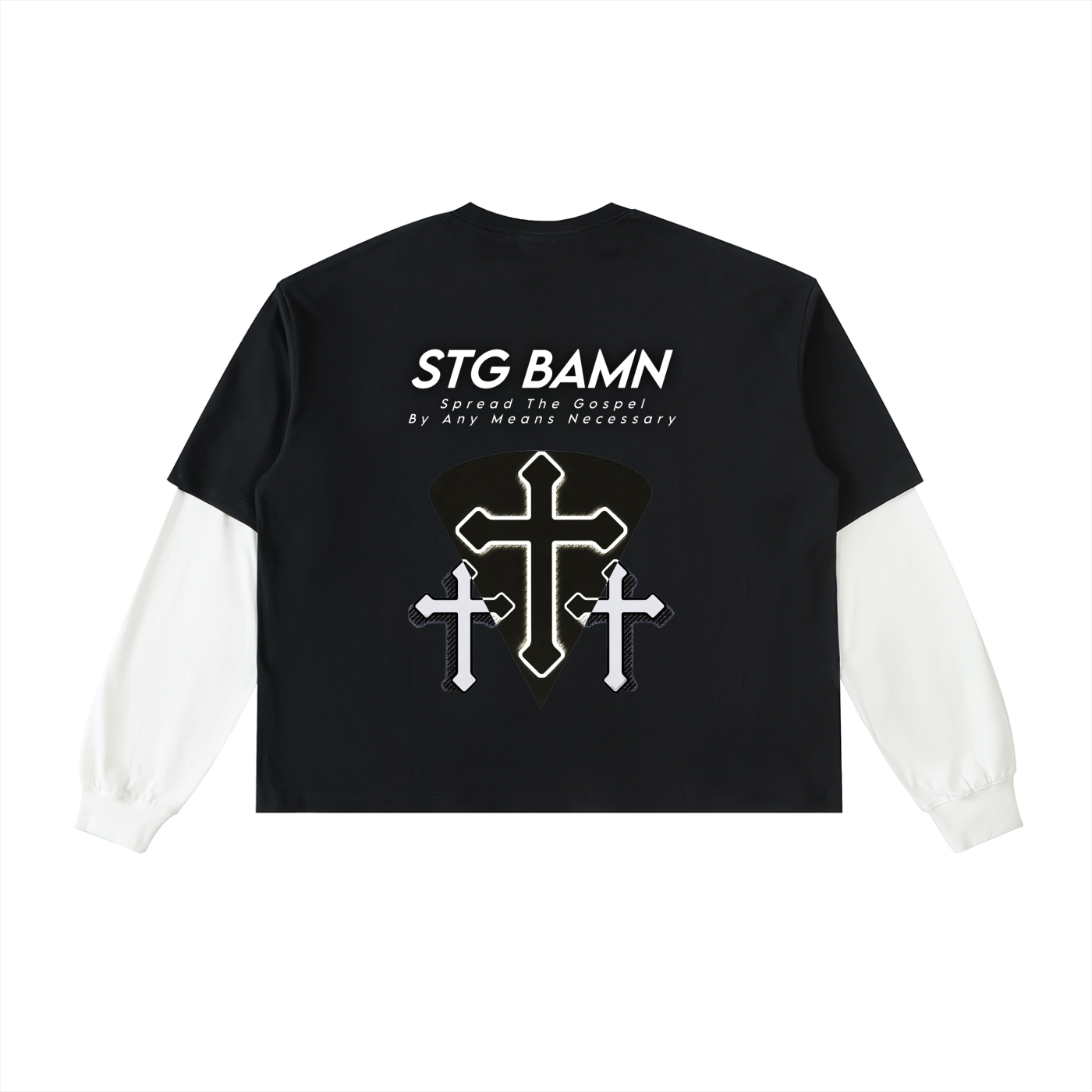 Layered ETERNALLY GRATEFUL  Sleeve T-Shirt