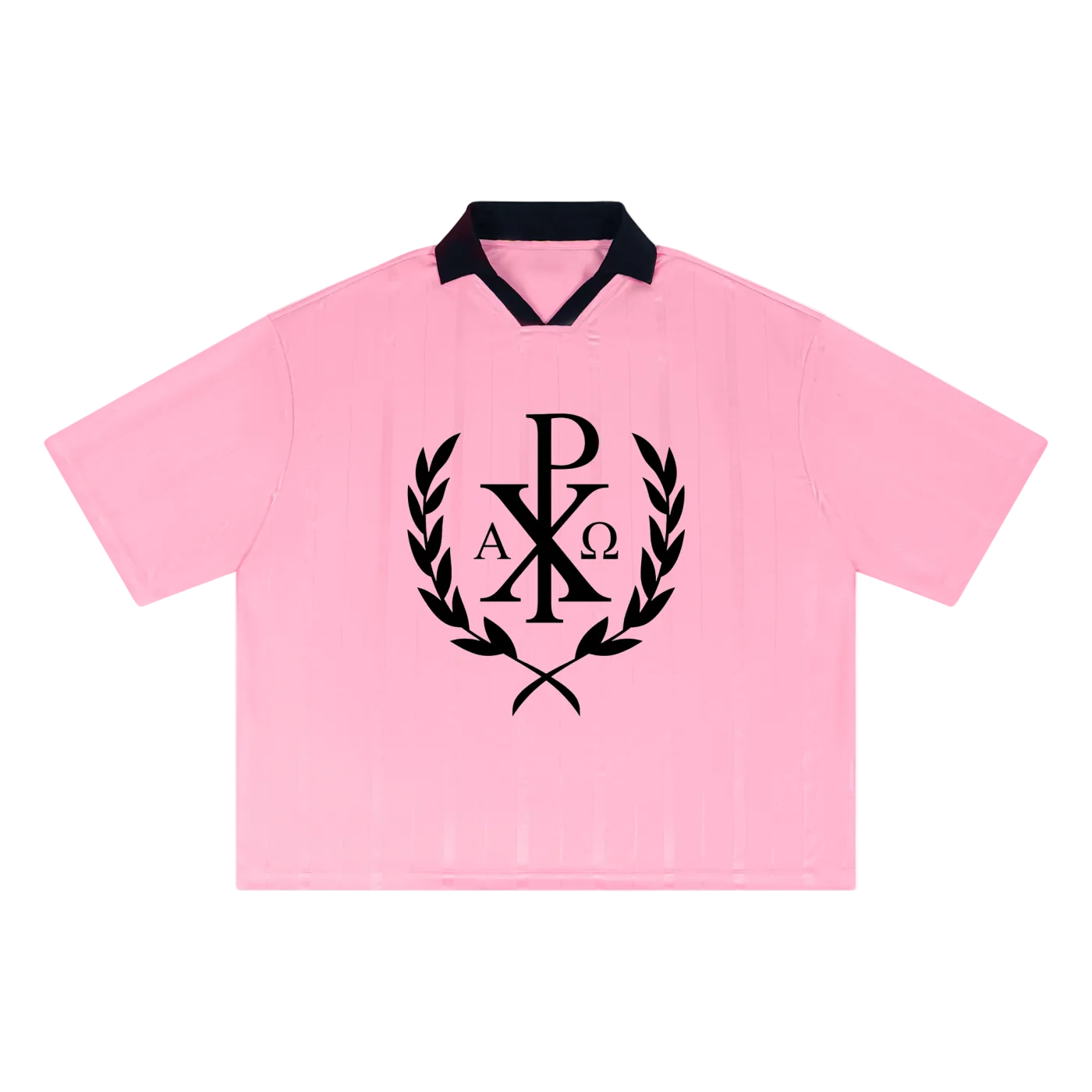 Chi Rho Striped Boxy Soccer Jersey