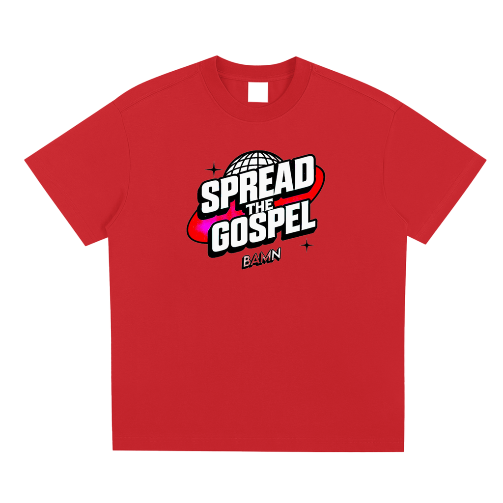 SPREAD THE GOSPEL TEE (RED)