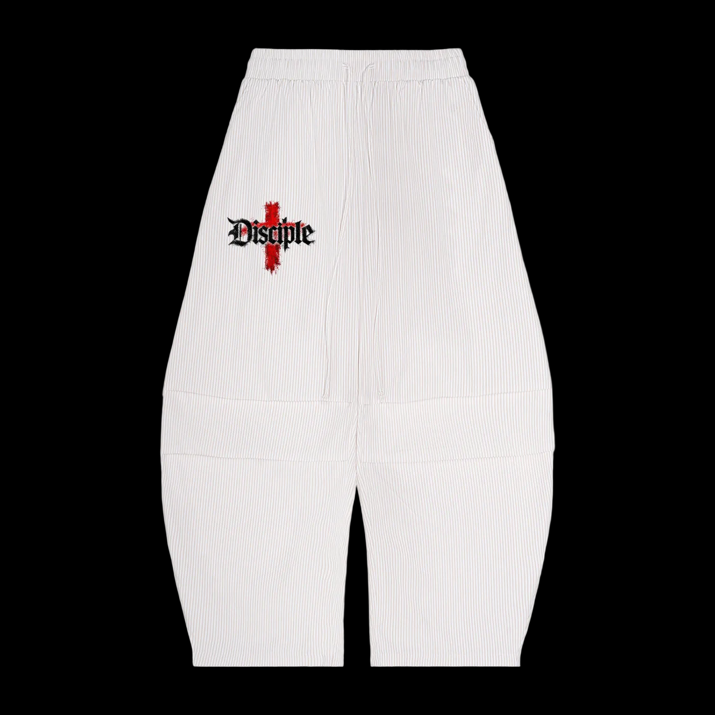 Disciple Vertical Stripe Barrel Pants