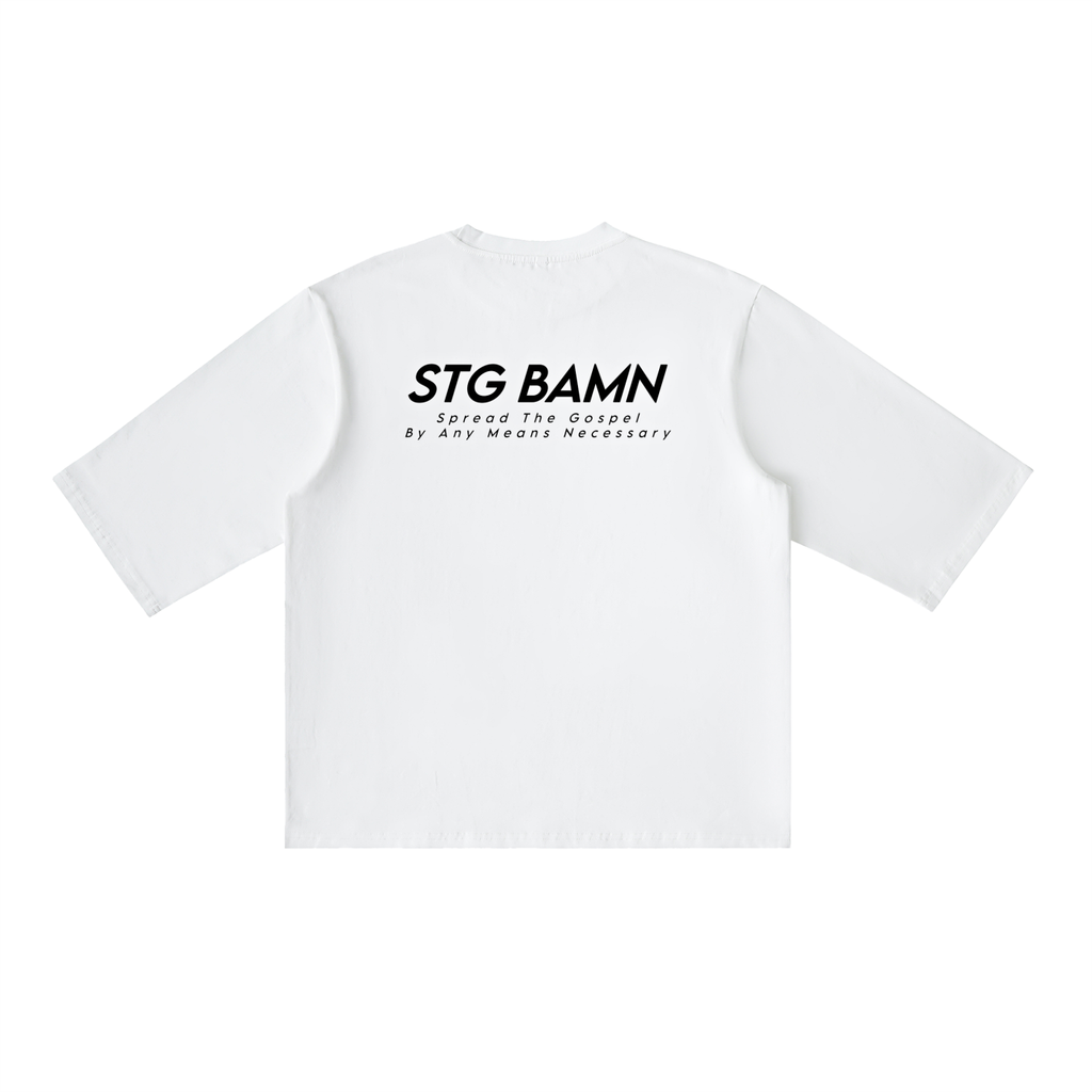 "ANG3L" Half Sleeve Ribbed T-Shirt