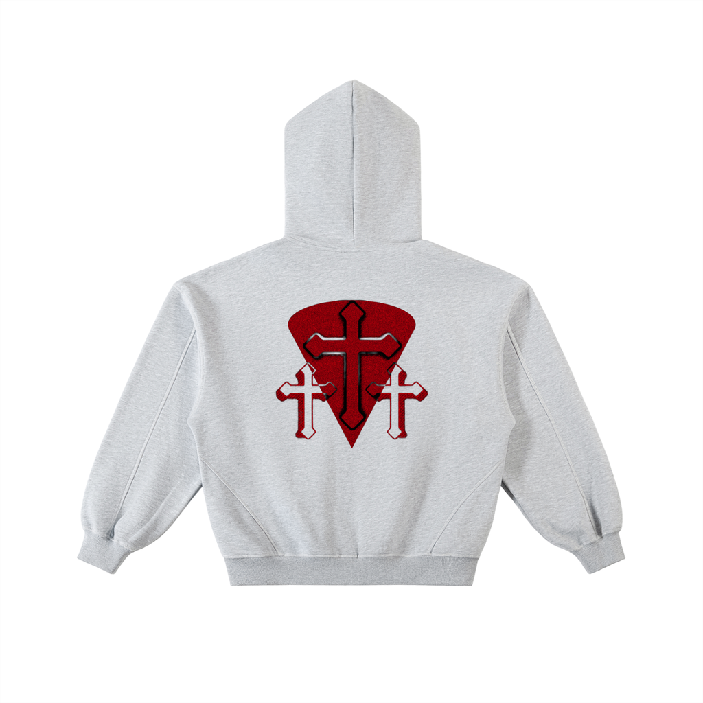 "SET FREE"  Fleece Zip Hoodie