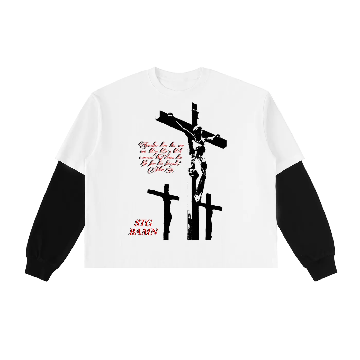 Layered NO GREATER LOVE  Sleeve T-Shirt
