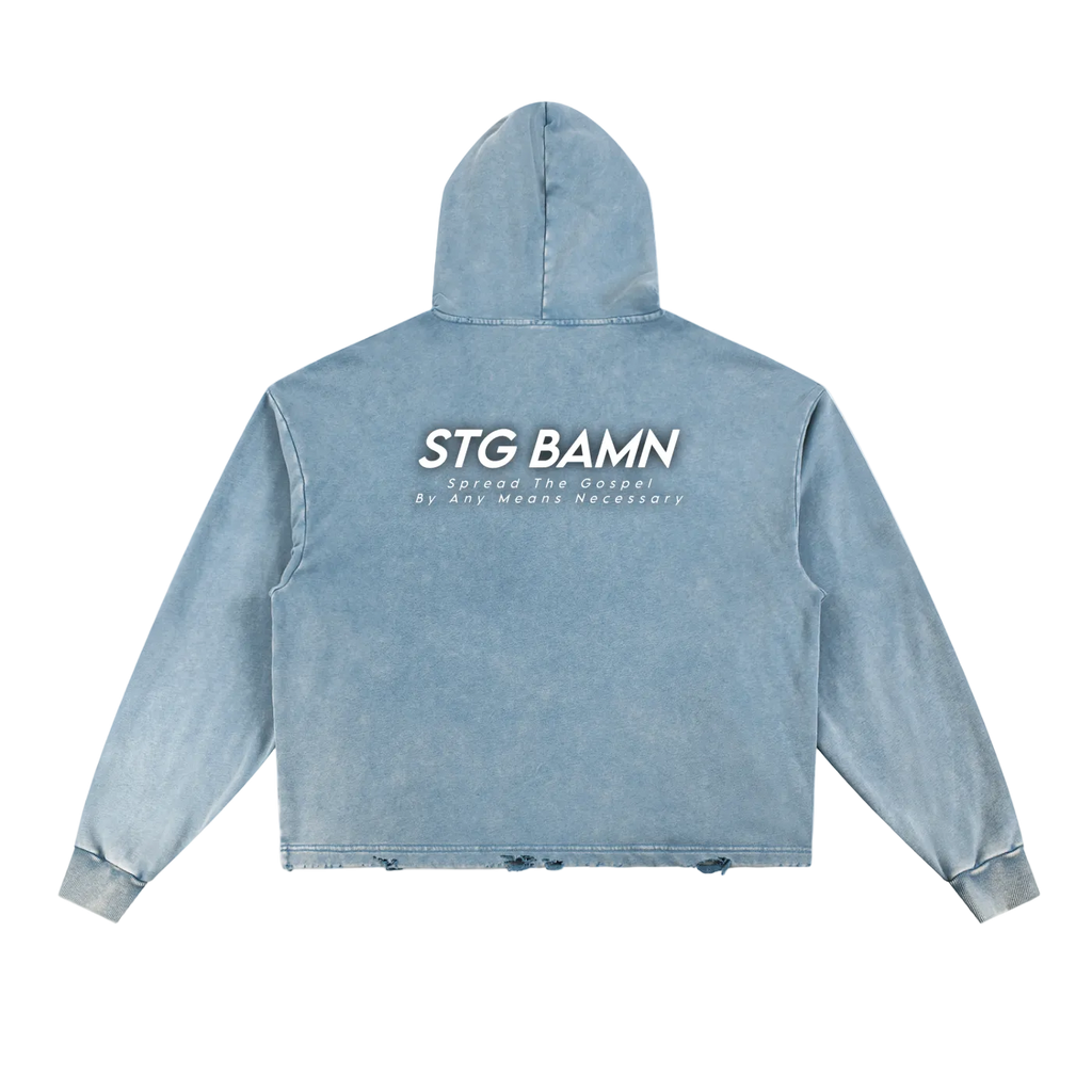 EYE OF CHRIST Vintage Washed Hoodie