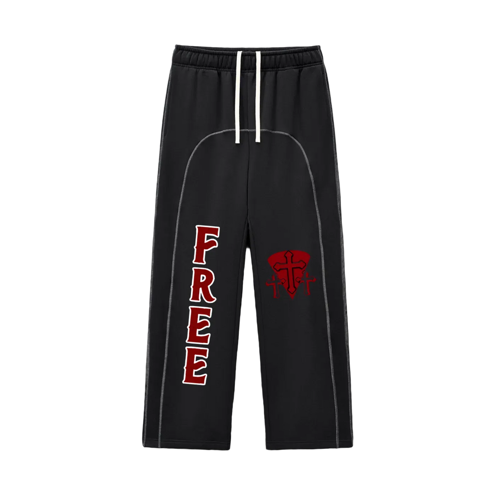 "SET FREE" Fleece Sweatpants