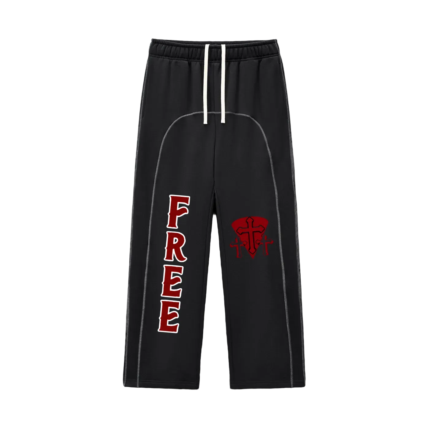 "SET FREE" Fleece Sweatpants