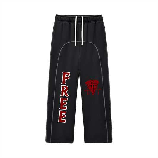 "SET FREE" Fleece Sweatpants