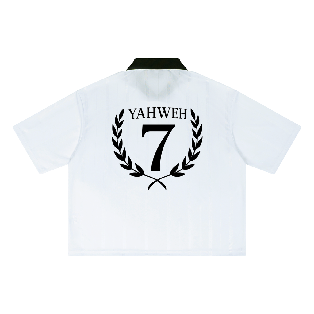 Chi Rho Striped Boxy Soccer Jersey