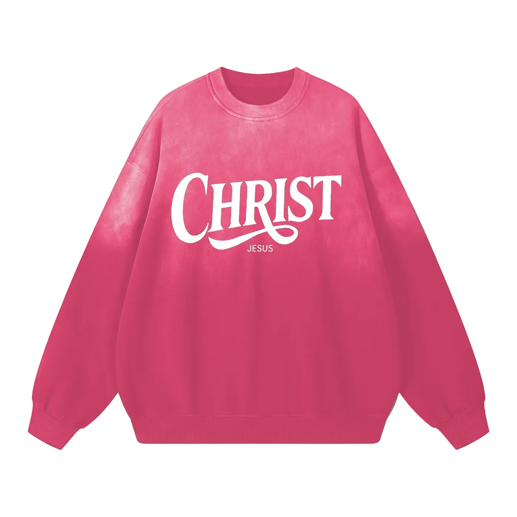 "CHRIST" Cotton Sweatshirt