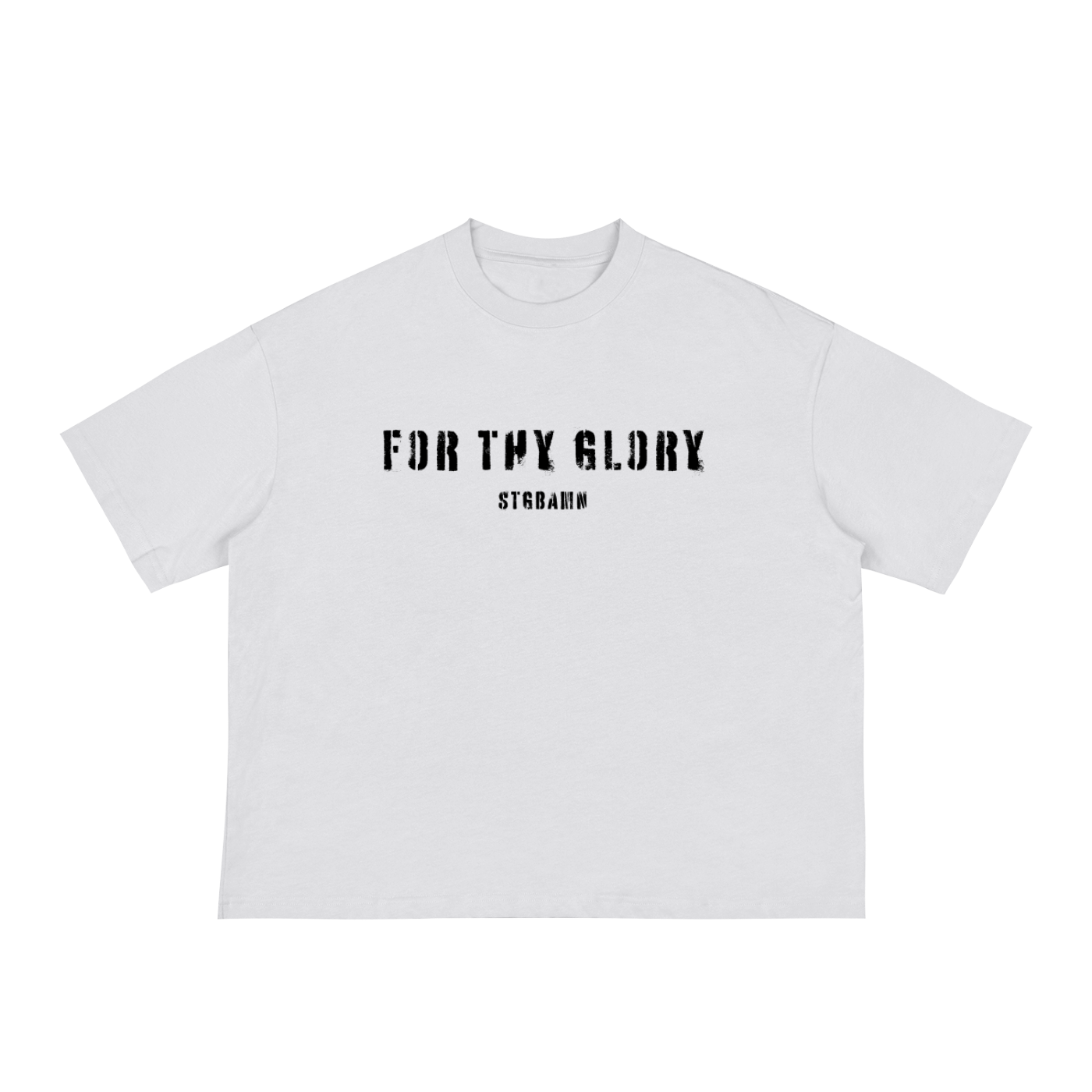 For Thy Glory Boxy Tee (Blk)