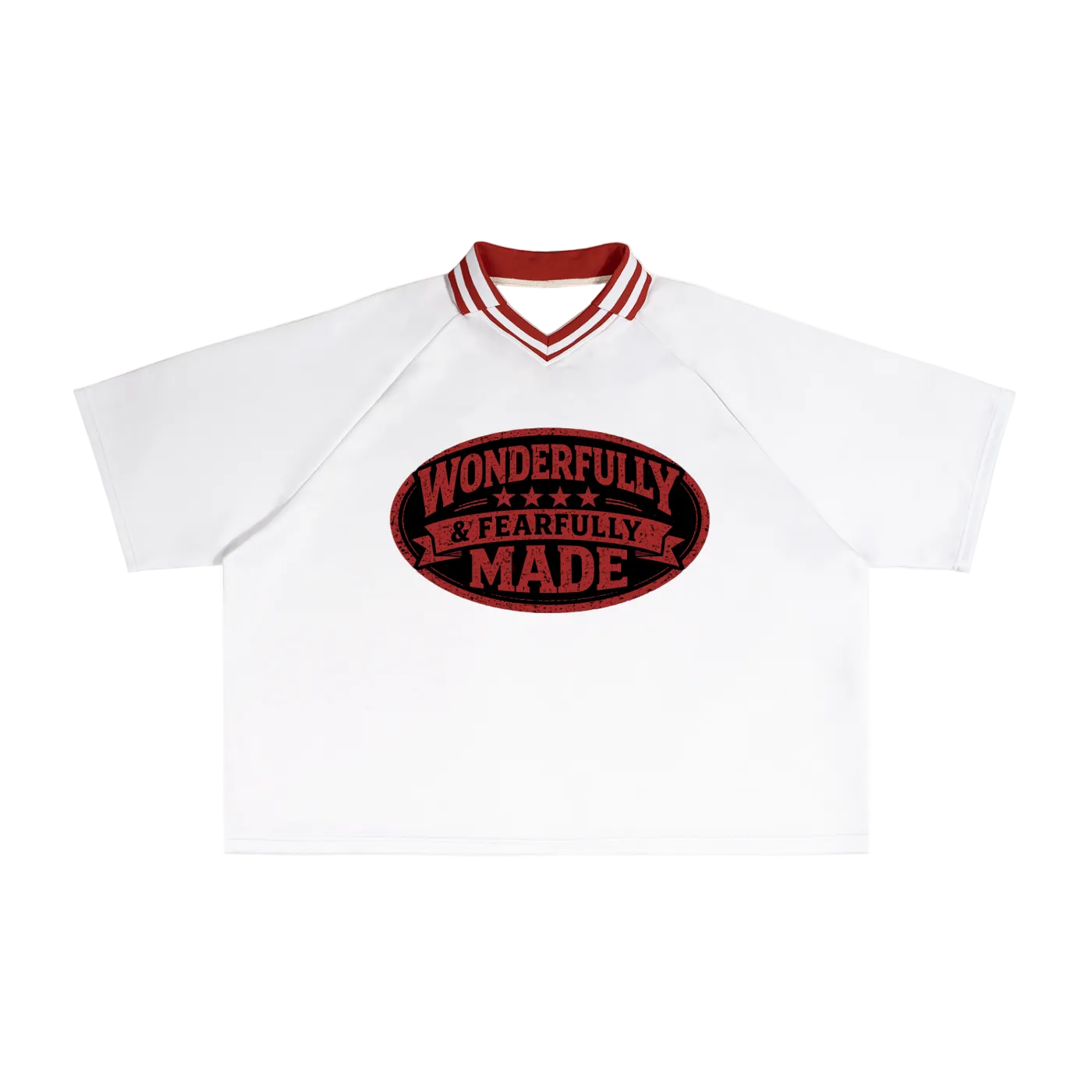 Wonderfully Made Collar Boxy T-Shirt