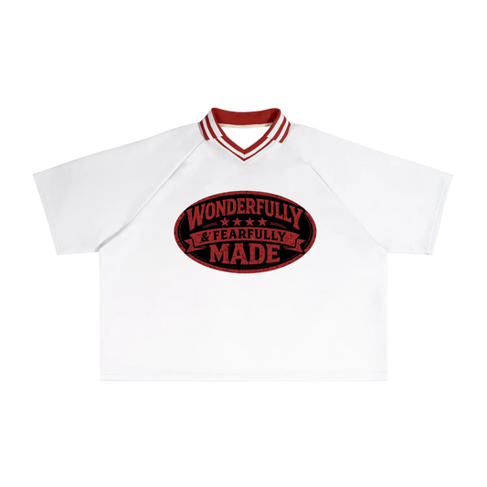Wonderfully Made Collar Boxy T-Shirt