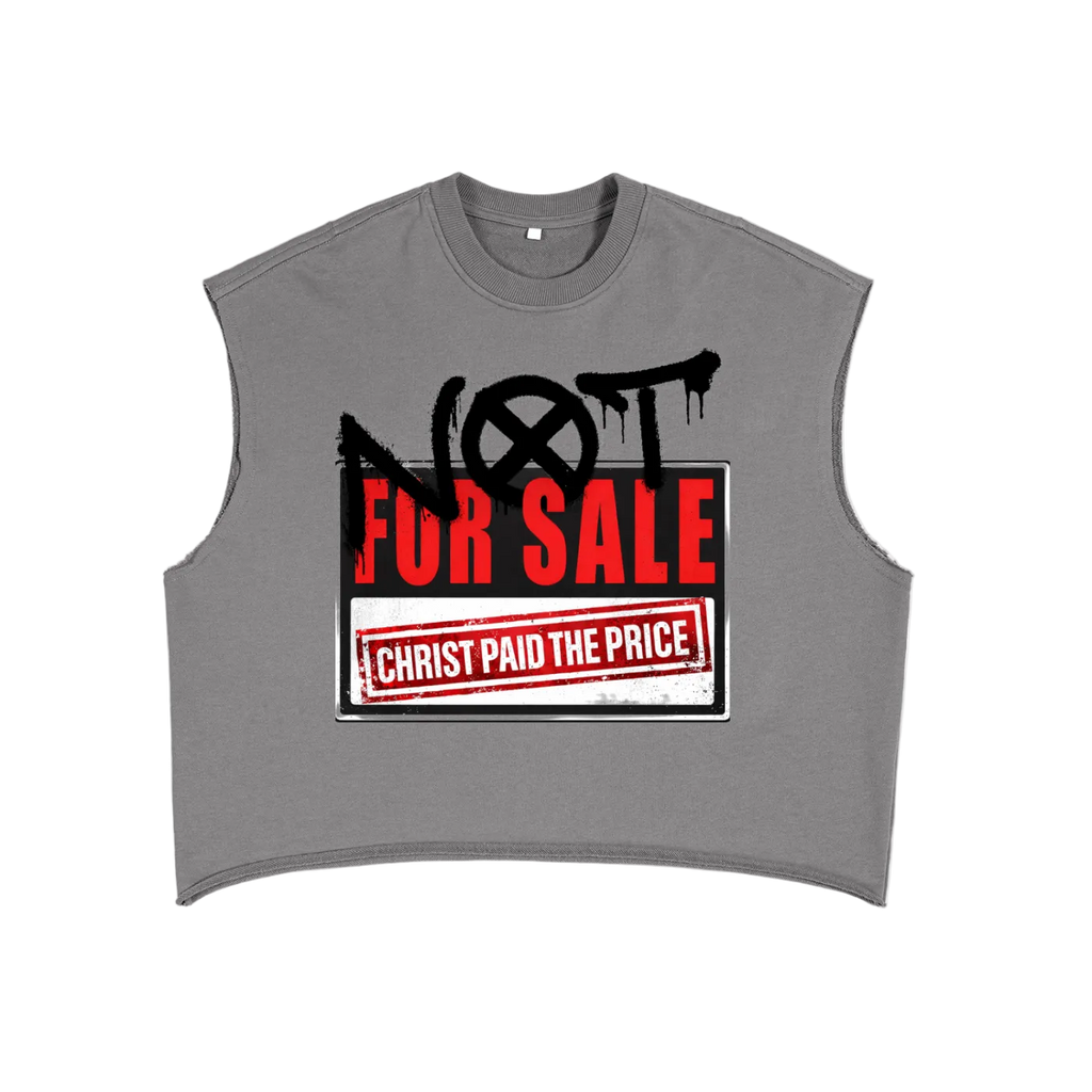 "Not For Sale" Boxy Tank Top