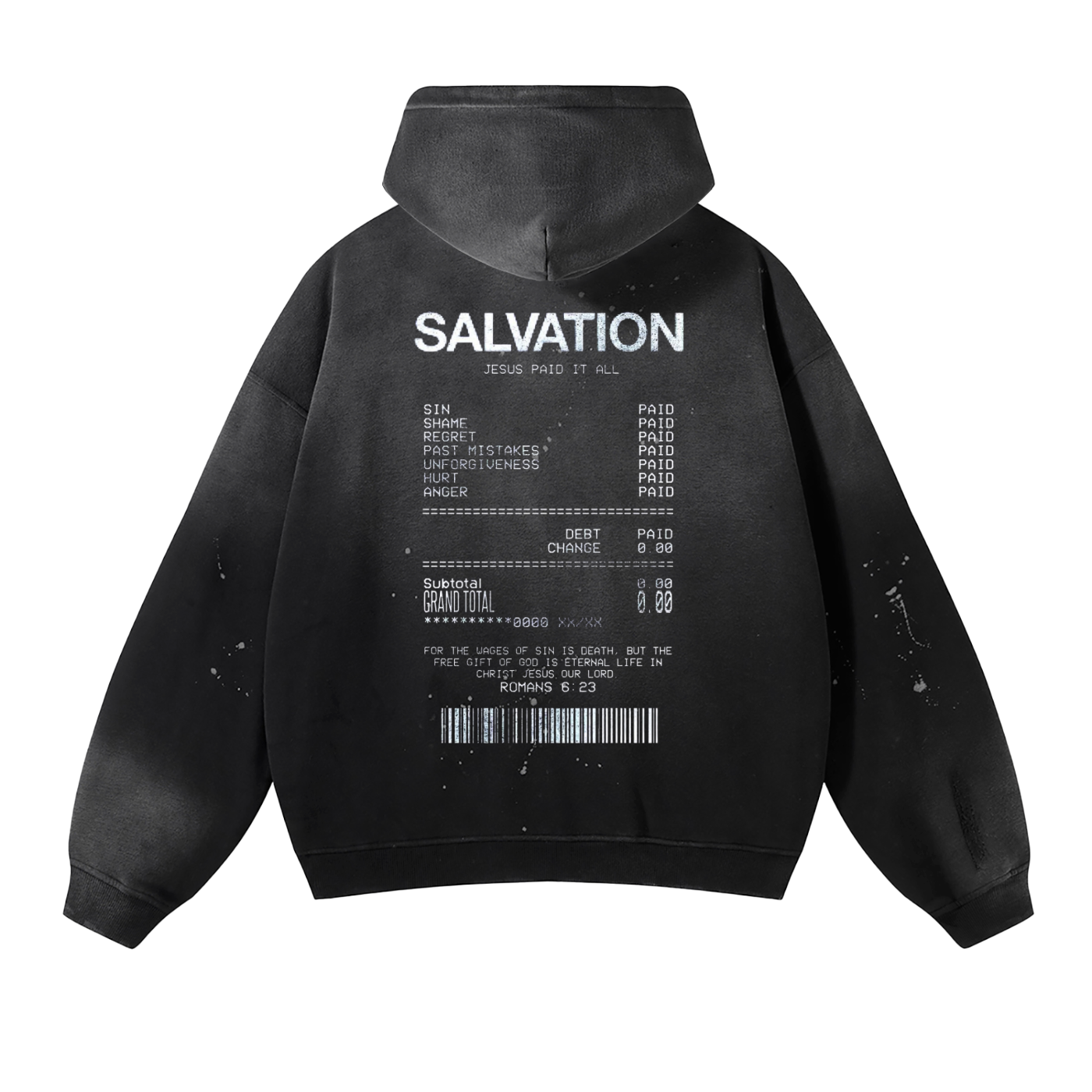 CHRIST SALVATION Fleece Hoodie