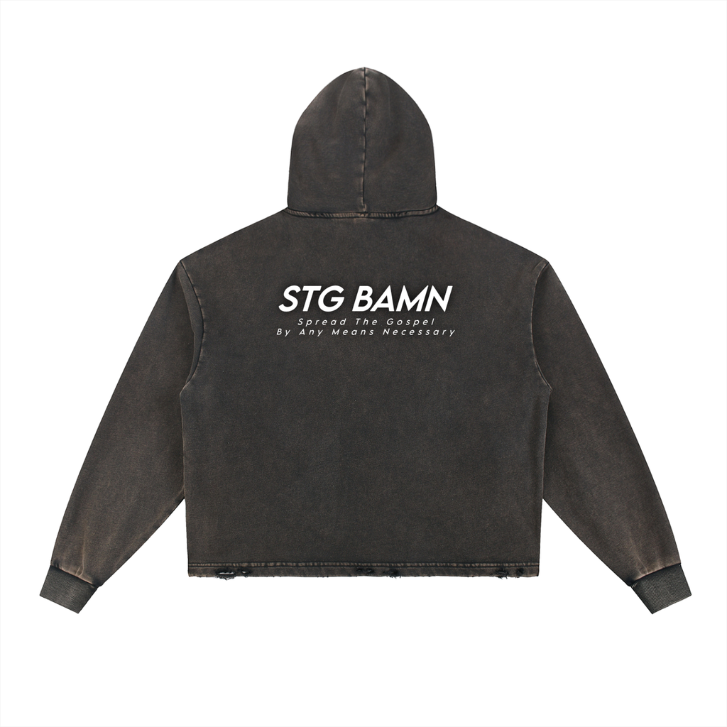 EYE OF CHRIST Vintage Washed Hoodie