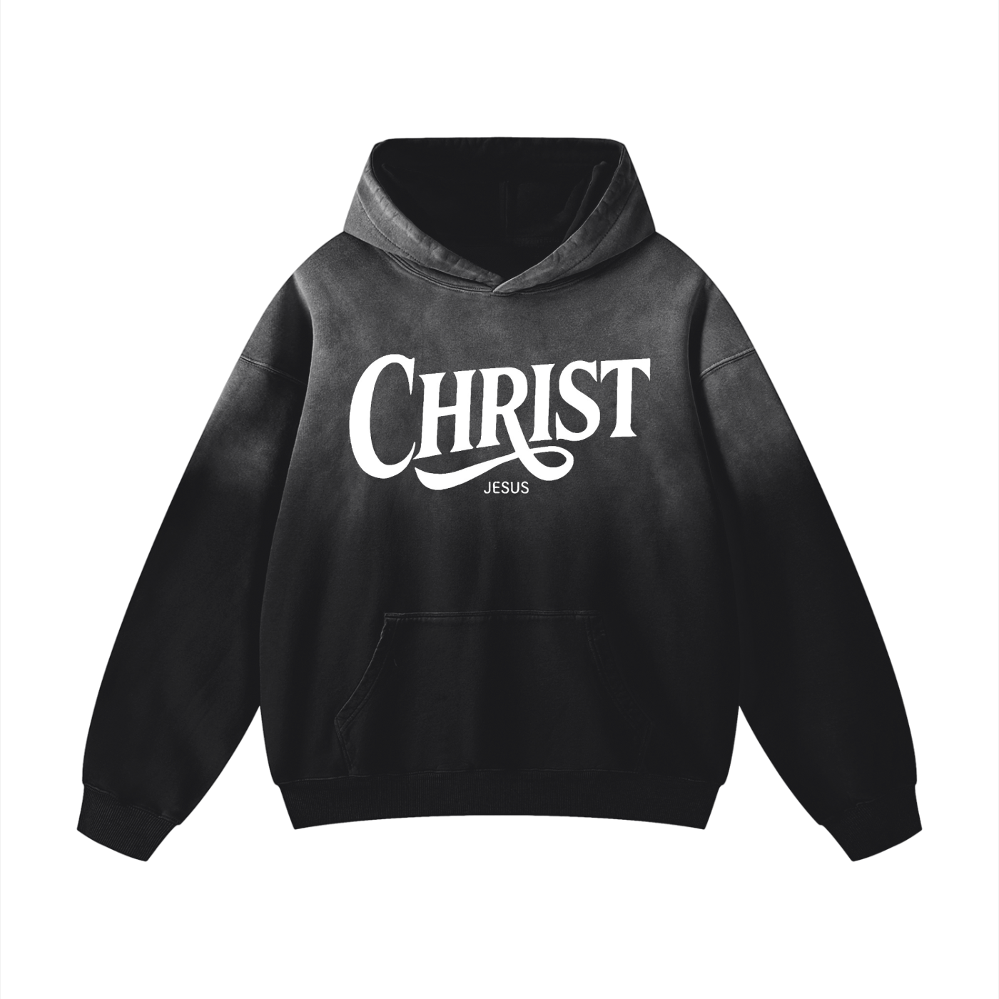 CHRIST SALVATION  Sunfade Oversized Hoodie