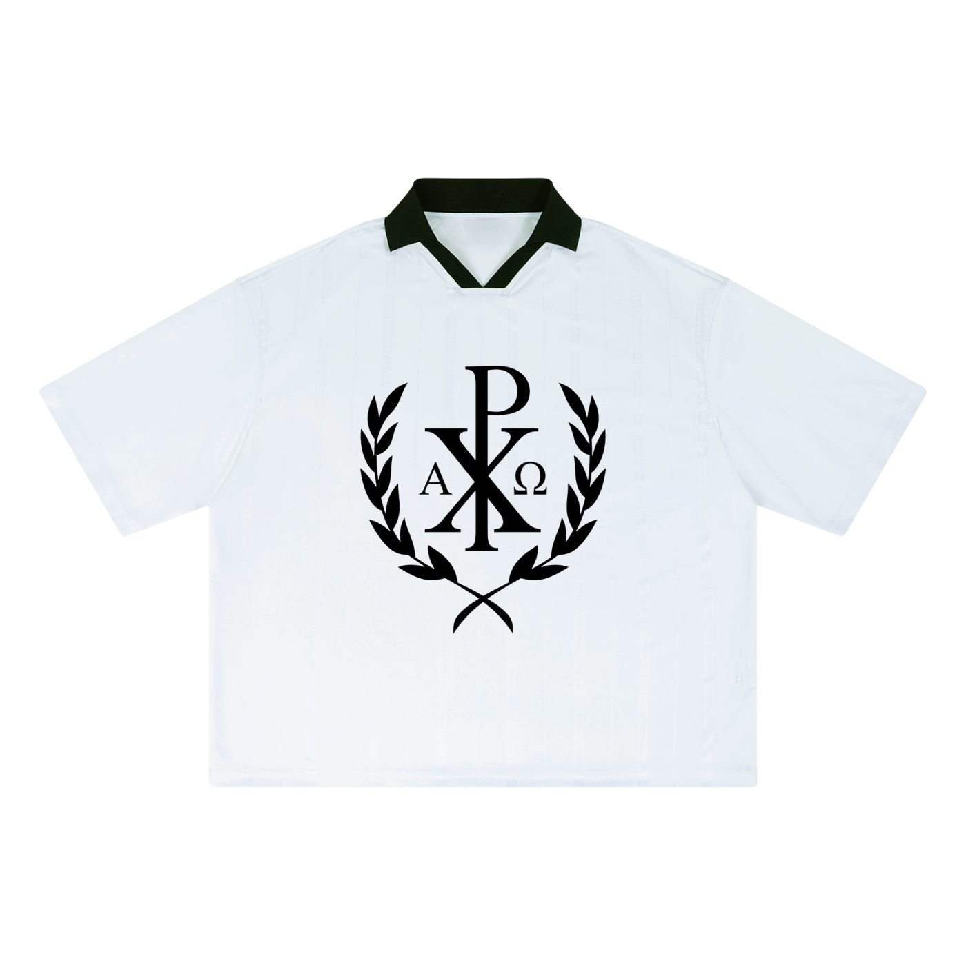 Chi Rho Striped Boxy Soccer Jersey